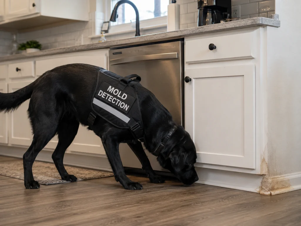 mold detection dog