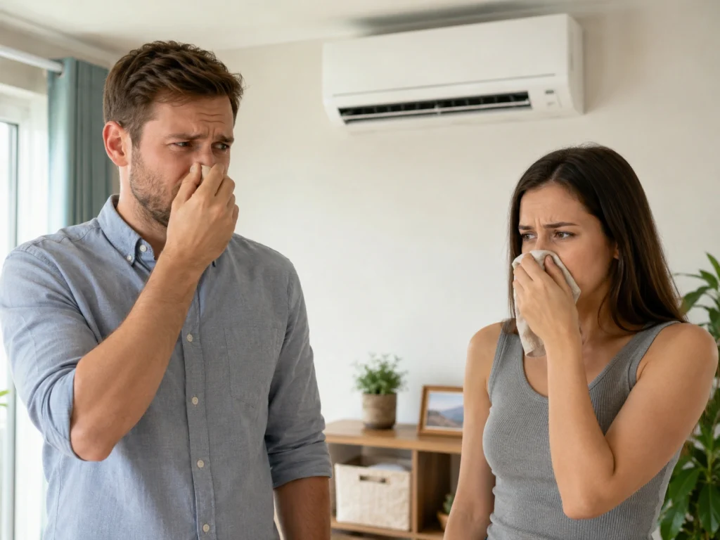 musty smell at home