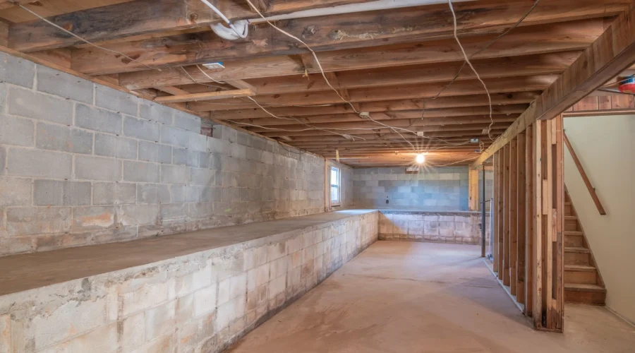 flooded basement